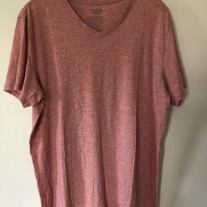 Vince  Short Sleeve Pima Cotton V-Neck Shirt Men's